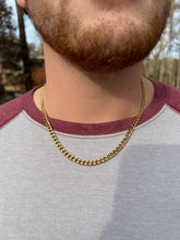 Load image into Gallery viewer, Gold Cuban Chain