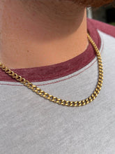 Load image into Gallery viewer, Gold Cuban Chain (20”)