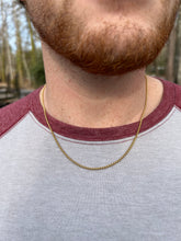 Load image into Gallery viewer, Gold Rolo Chain (20”)