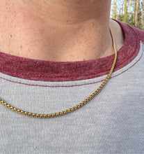 Load image into Gallery viewer, Gold Rolo Chain (20”)